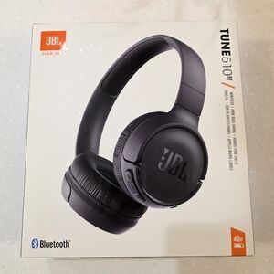 JBL Tune 510BT Wireless Headphones - Black